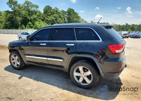 2012 Jeep Grand Cherokee Overland z USA, uszkodzony, nr VIN 1C4RJFCT9CC346497